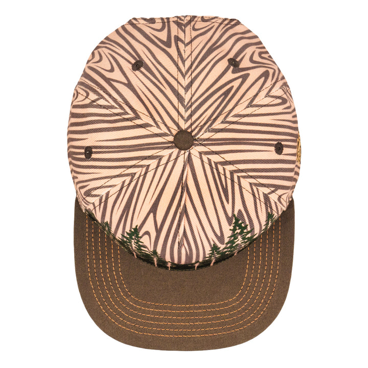 Chad G Glass V3 Woodgrain Snapback Hat