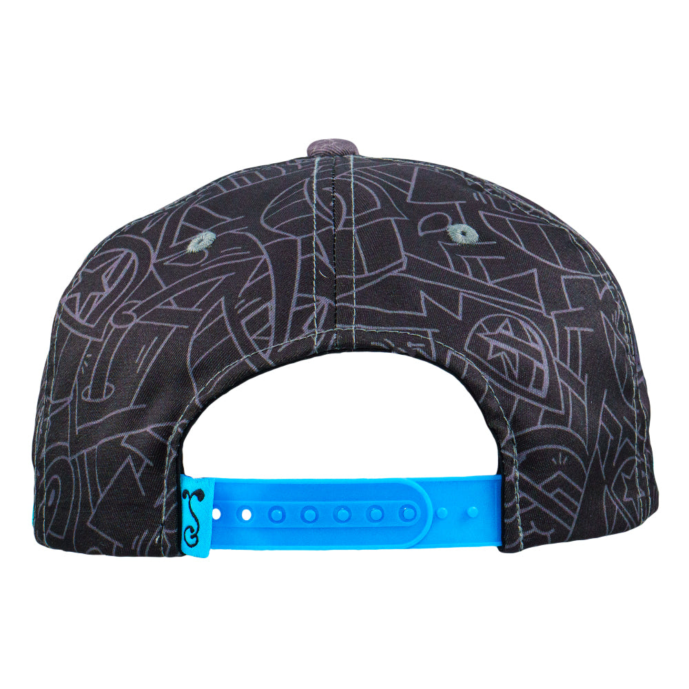 El Pez Smile Black Snapback Hat