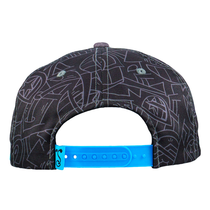El Pez Smile Black Snapback Hat