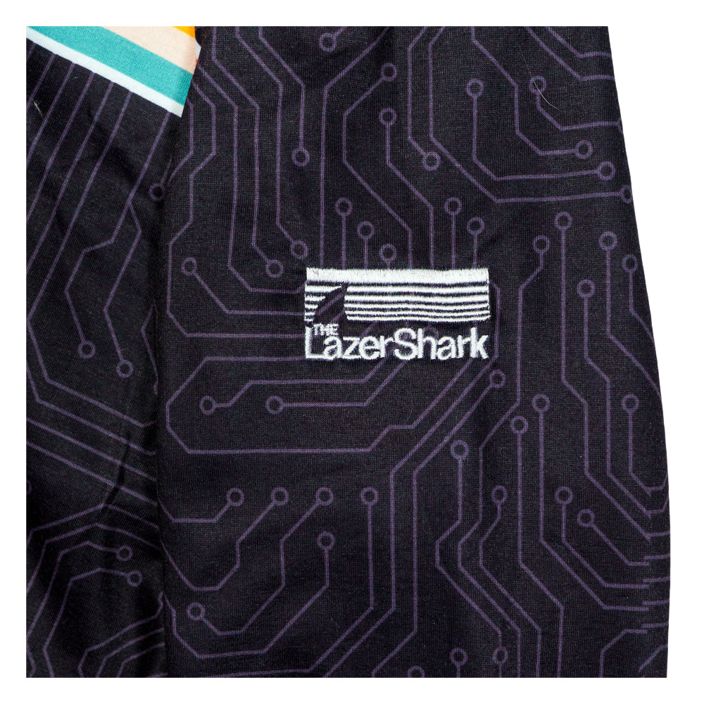 Lazer Shark Circuit Reversible Hoodie