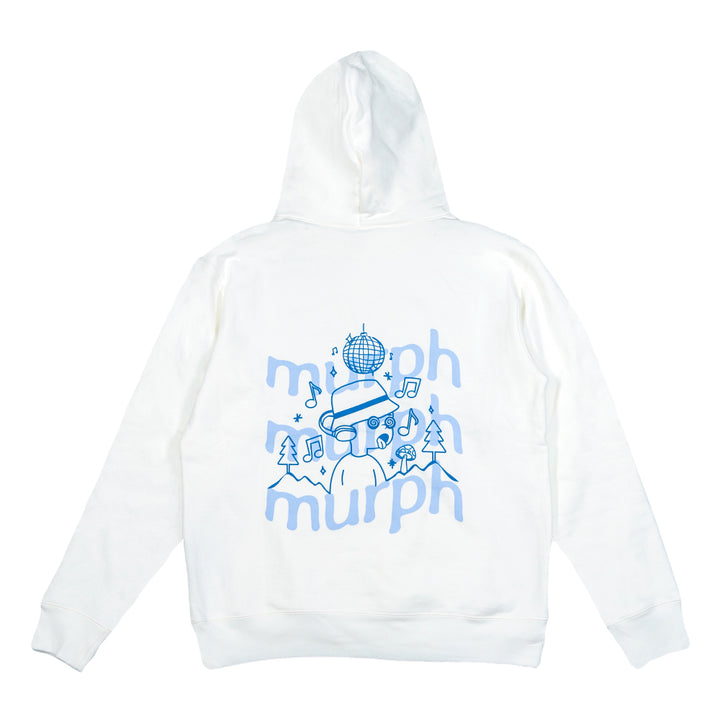 It's Murph Disco Sl*t White Pullover Hoodie