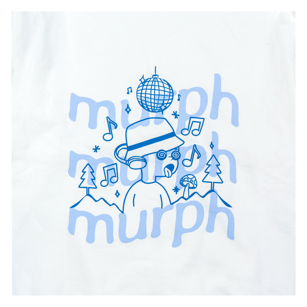 It's Murph Disco Sl*t White Pullover Hoodie
