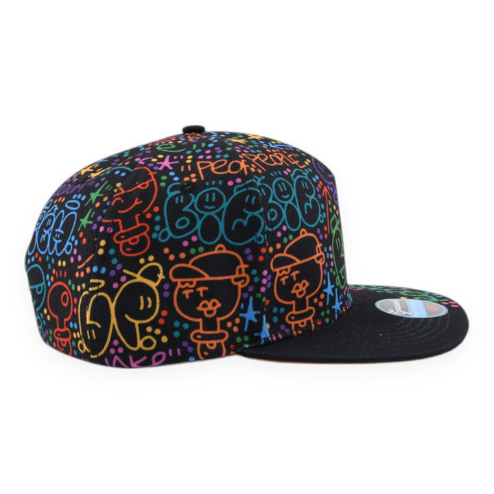 El Xupet Negre Black Snapback Hat