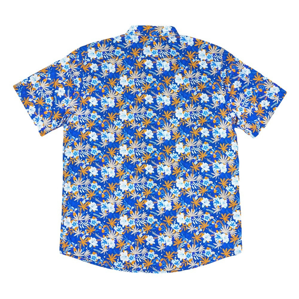 PRESALE Golfroots Azalea Blue Button Up Shirt