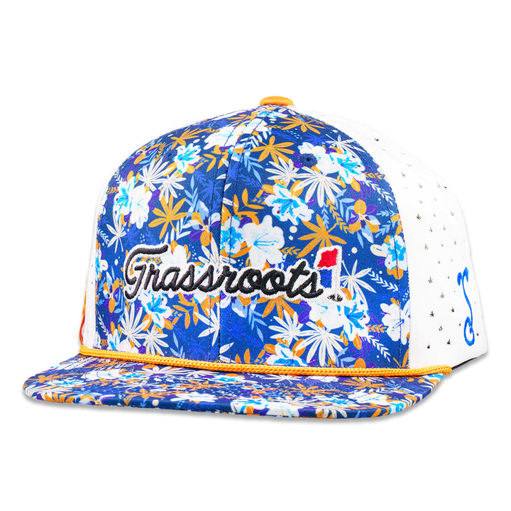Golfroots Azalea Blue Dri-Bear Snapback Hat