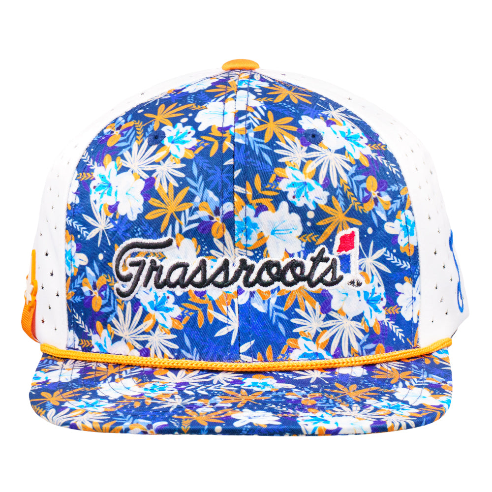 Golfroots Azalea Blue Dri-Bear Snapback Hat