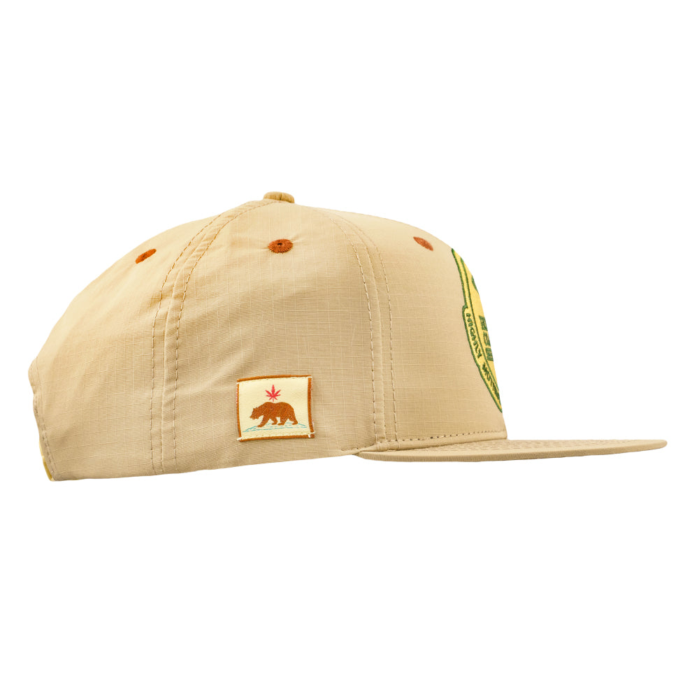 Fresh Coast Tan Ripstop Snapback Hat