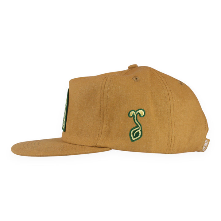 Mossy Giant X Grove Bags Tan Unstructured Snapback Hat Bundle