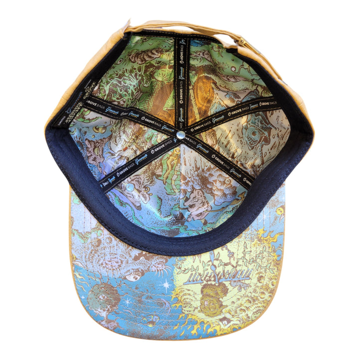 Mossy Giant X Grove Bags Tan Unstructured Snapback Hat Bundle