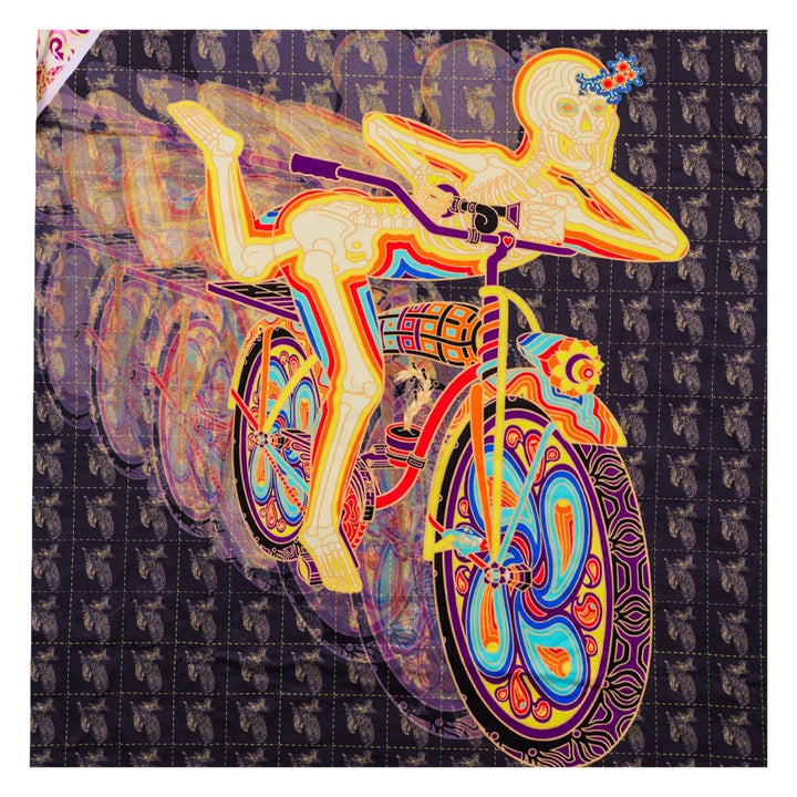 Introspective Projections Bicycle Day Black T Shirt