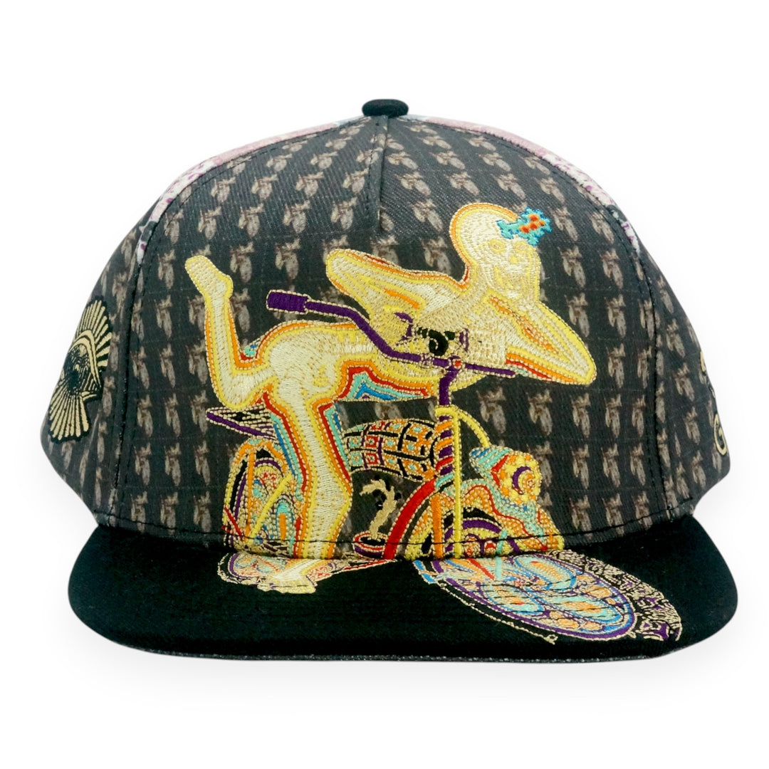 PRESALE Introspective Projections Bicycle Day Black Snapback Hat