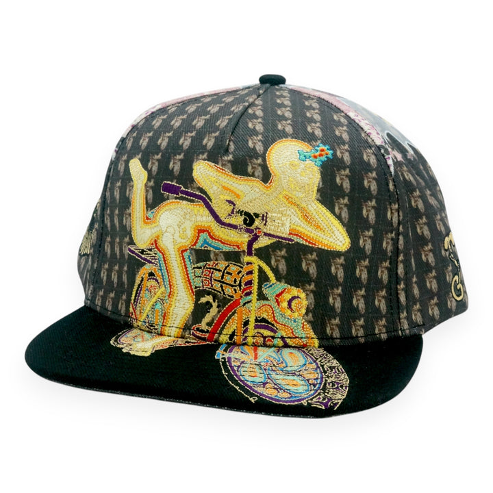 PRESALE Introspective Projections Bicycle Day Black Snapback Hat