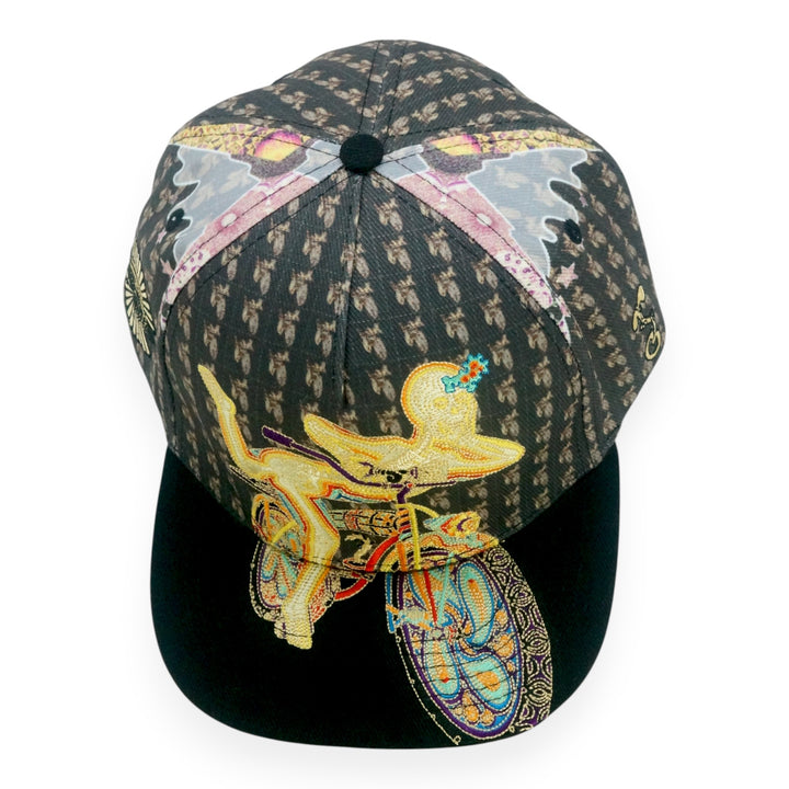 PRESALE Introspective Projections Bicycle Day Black Snapback Hat