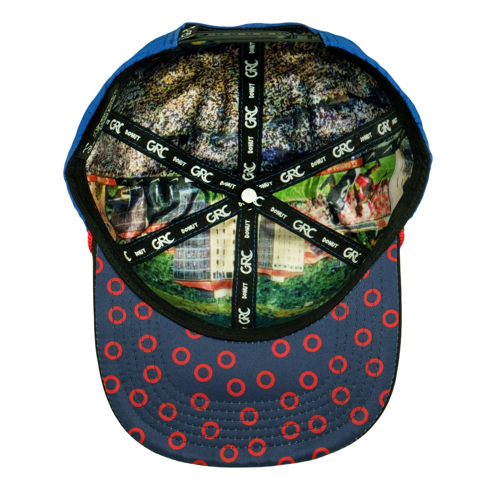 Colorado Puffs Folsom Donut Navy Snapback Hat
