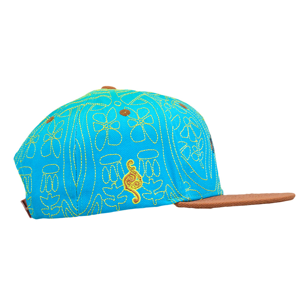 Kuhmali Mushroom Turtle Snapback Hat