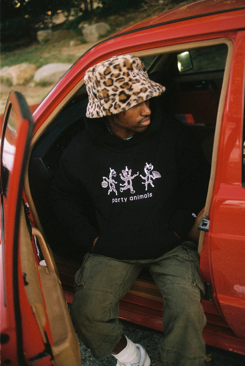 It's Murph Party Animals Black Pullover Hoodie