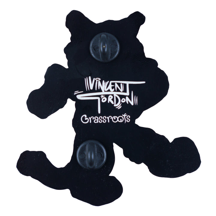 Vincent Gordon Dead Cats Blue Cat Pin