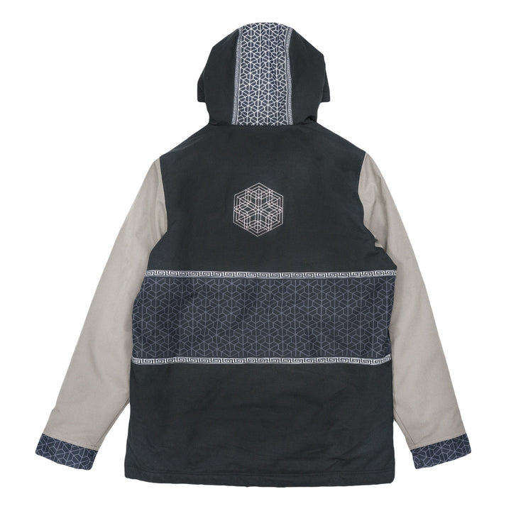 Isomatrix Black Sherpa Parka Jacket