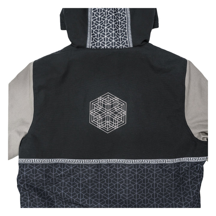 Isomatrix Black Sherpa Parka Jacket