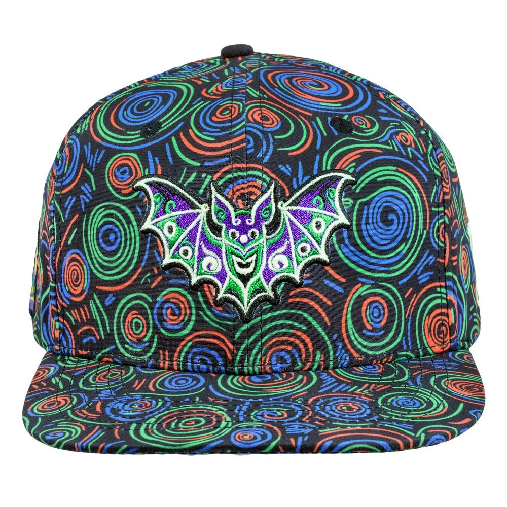 Bat Glow in Dark Snapback Hat