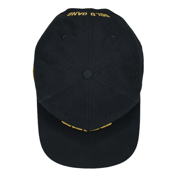 Shine Black Gold Snapback Hat