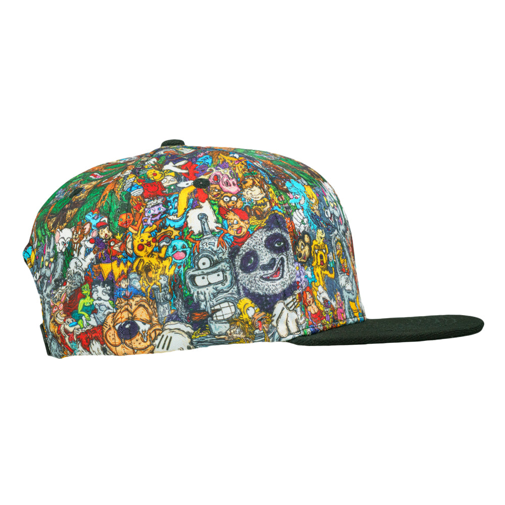 Vincent Gordon Cartoon Gumbo V2 Snapback Hat