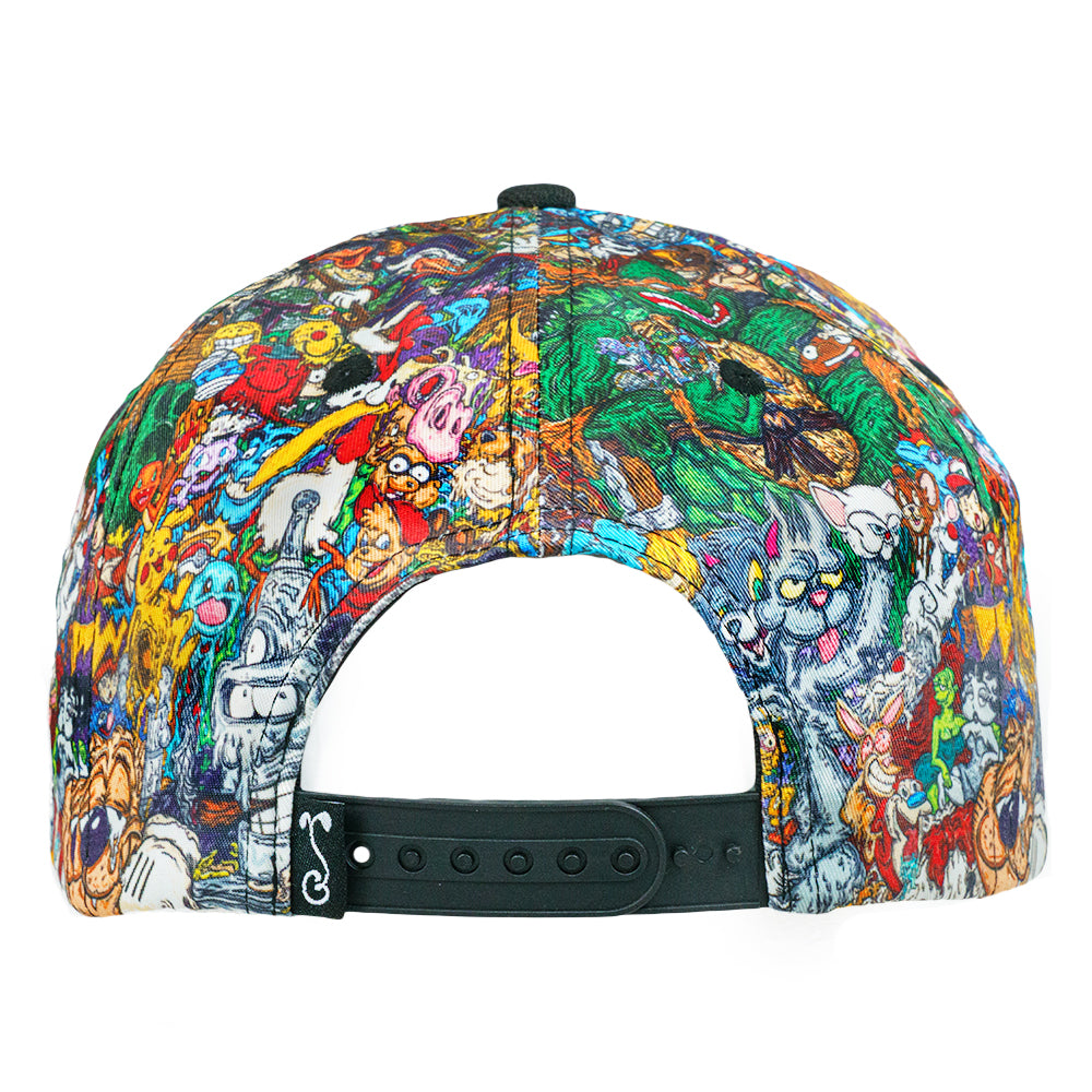 Vincent Gordon Cartoon Gumbo V2 Snapback Hat
