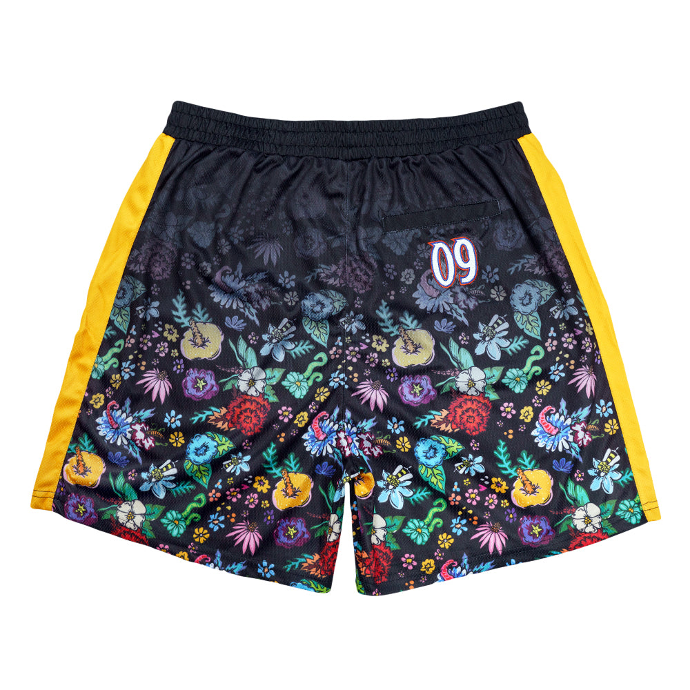 Melty Bros Black Mesh Shorts