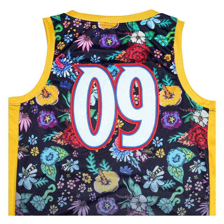 Melty Bros Black Basketball Jersey