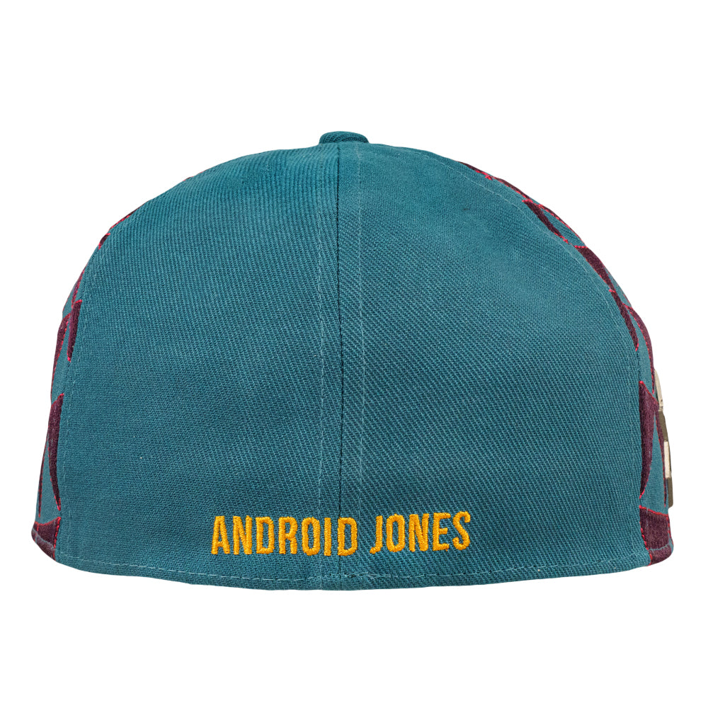Android Jones Humming Dragon Green Fitted Hat