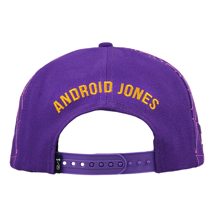 Android Jones Humming Dragon Purple Snapback Hat