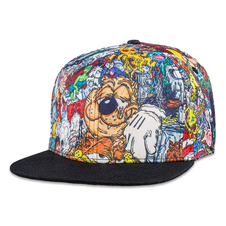 Vincent Gordon Cartoon Gumbo Fitted Hat