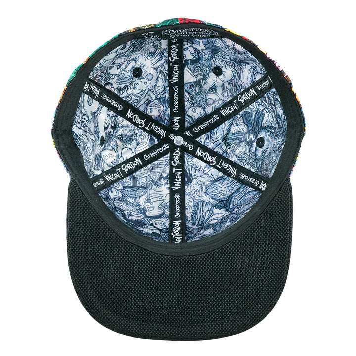 Vincent Gordon Cartoon Gumbo Fitted Hat