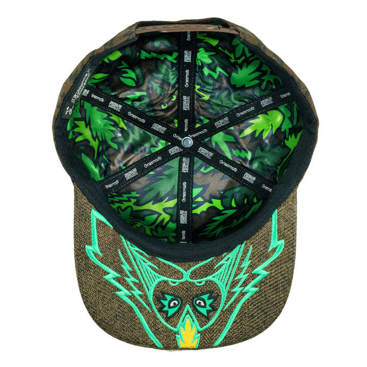 Bigfoot Bud Guardian Brown Snapback Hat