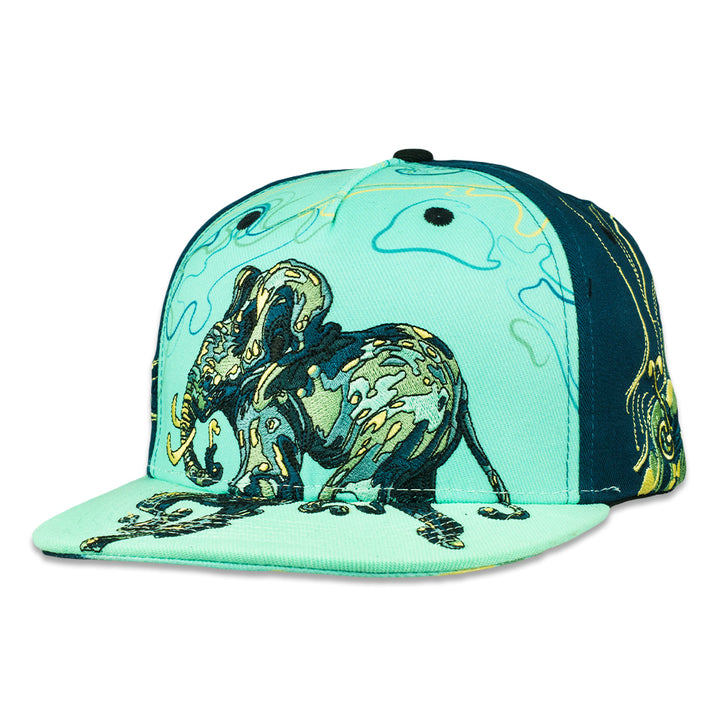 Swartz Brothers Dripping Elephant Green Snapback Hat
