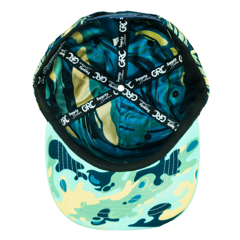 Swartz Brothers Dripping Elephant Green Snapback Hat