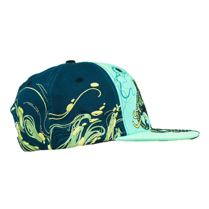Swartz Brothers Dripping Elephant Green Snapback Hat