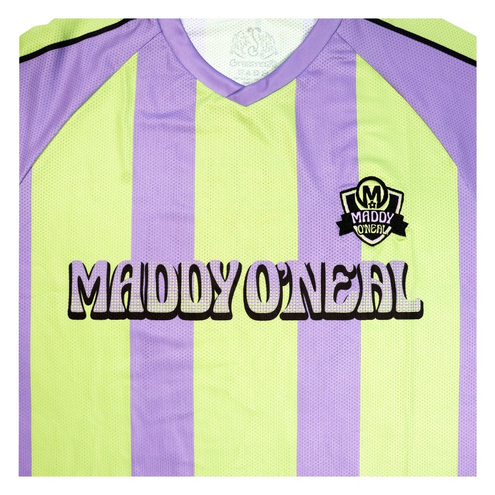 Maddy O'Neal Creatures Of My Mind Purple Soccer Jersey