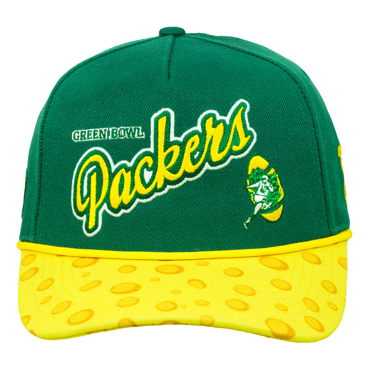 Green Bowl Packers Green 501 Snapback Hat