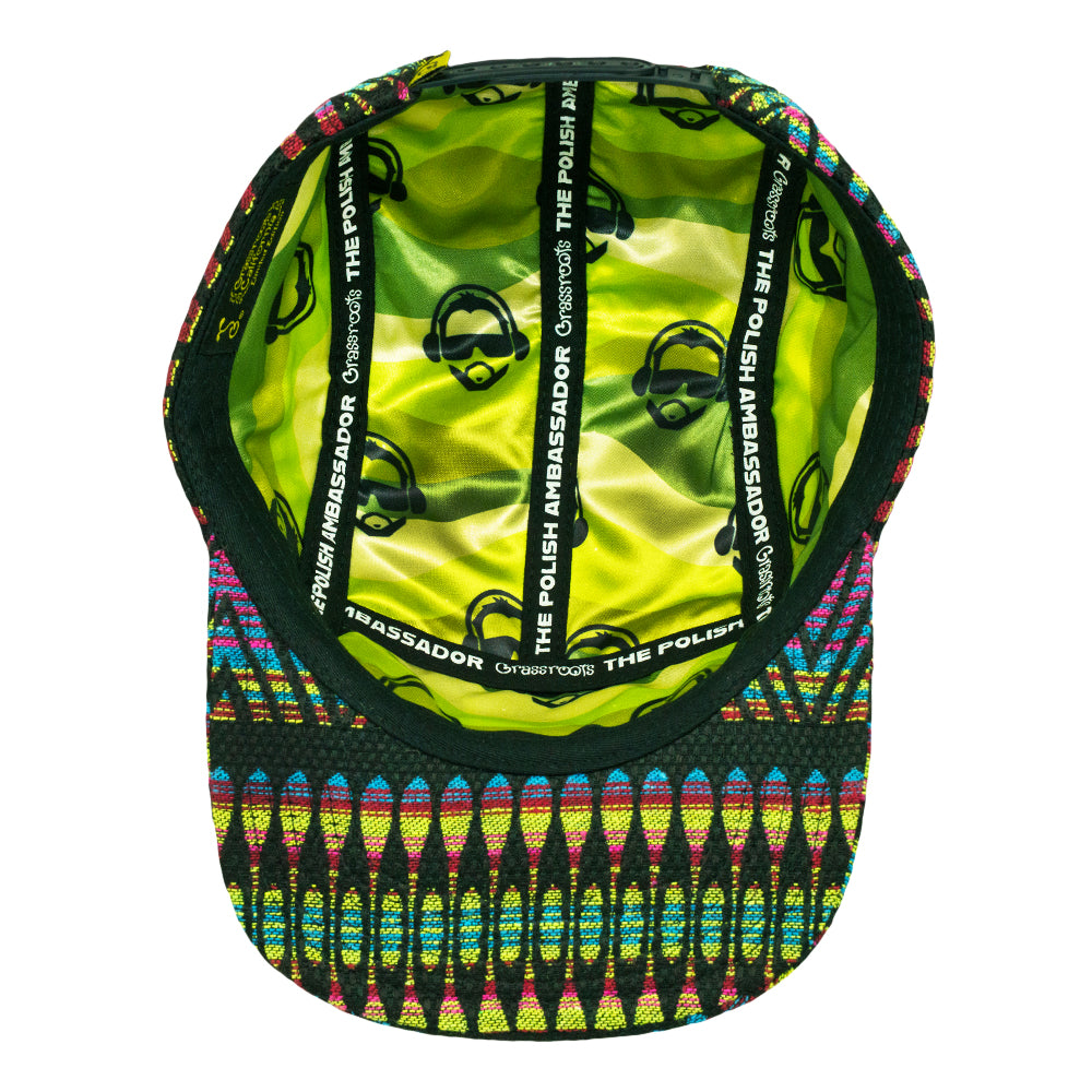 The Polish Ambassador Goat Woven 5 Panel Snapback Hat