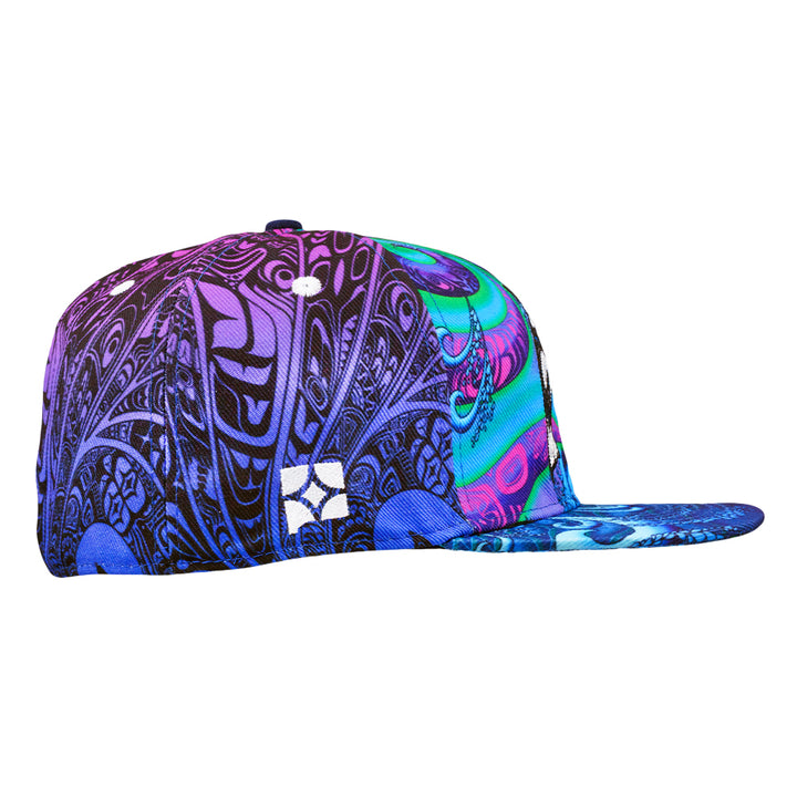 Phil Lewis Orca Purple Fitted Hat