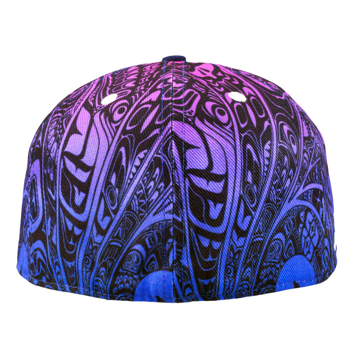 Phil Lewis Orca Purple Fitted Hat