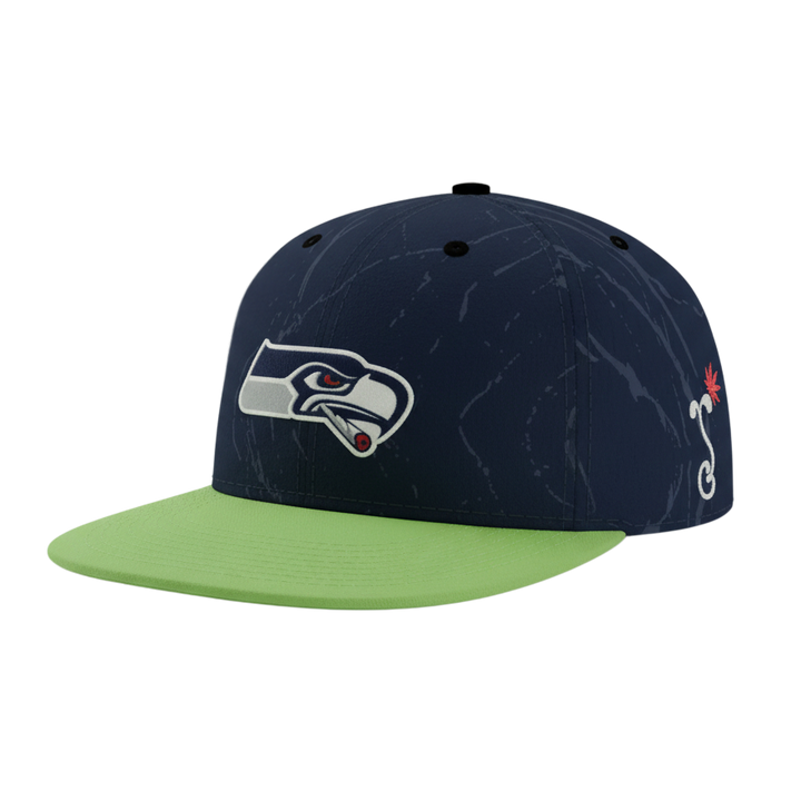 *PRE-ORDER* Seattle Stonedhawks Navy Snapback Hat