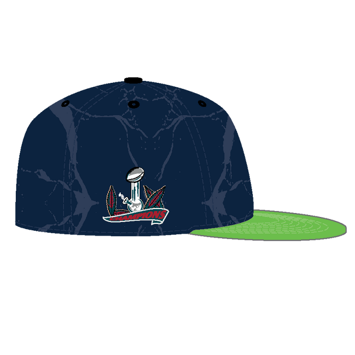 *PRE-ORDER* Seattle Stonedhawks Navy Snapback Hat