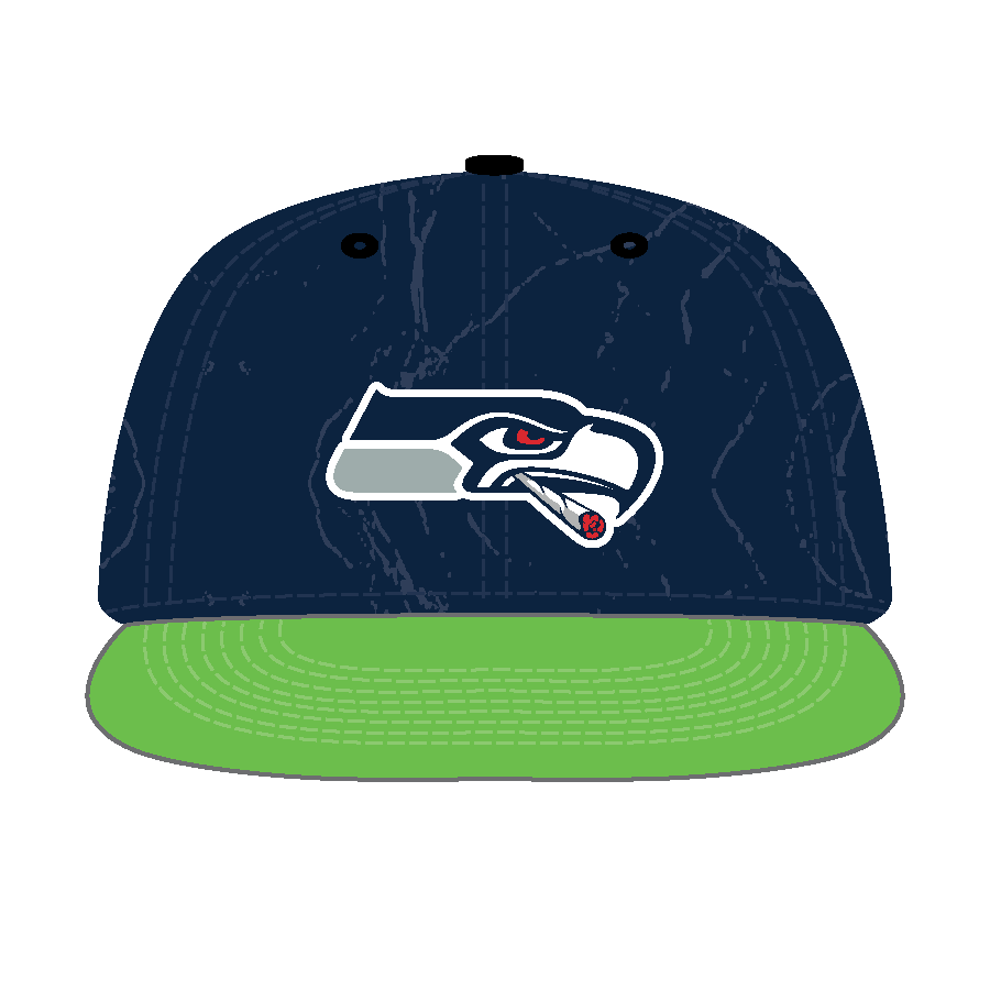*PRE-ORDER* Seattle Stonedhawks Navy Snapback Hat