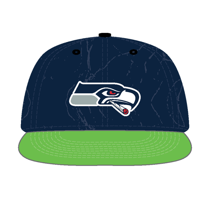 *PRE-ORDER* Seattle Stonedhawks Navy Snapback Hat
