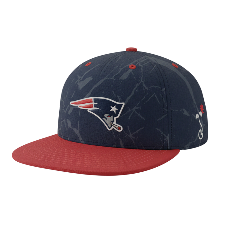 *PRE-ORDER* New England Potheads Navy Snapback Hat