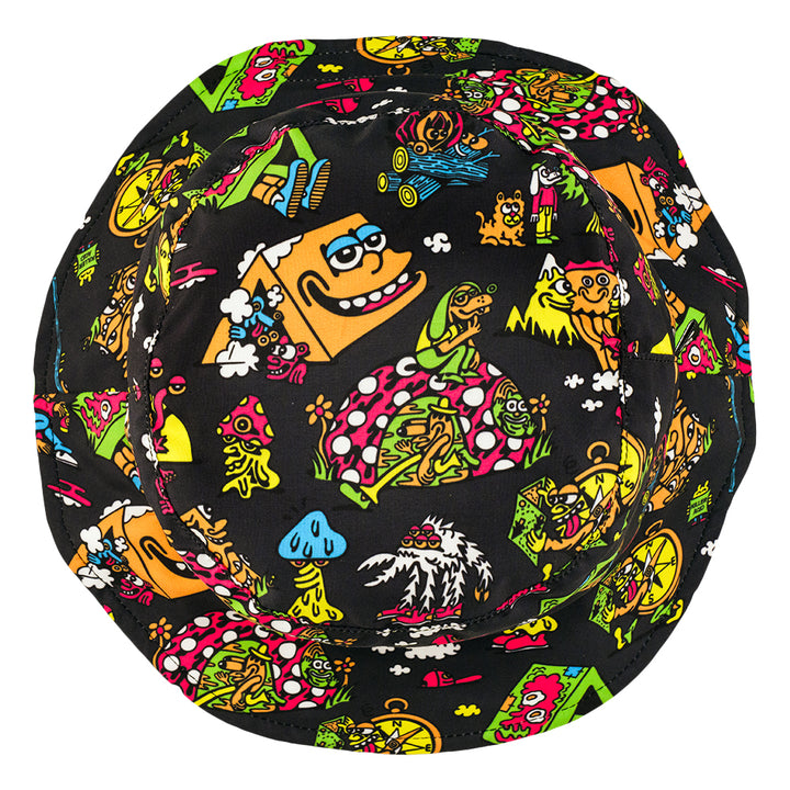Killer Acid Get Lost Reversible Bucket Hat