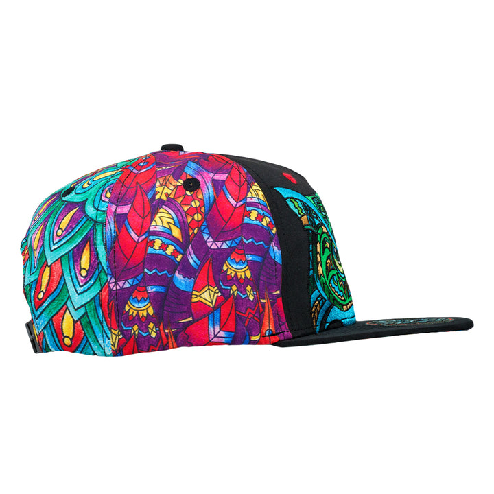 MegaScopes Green Owl Snapback hat