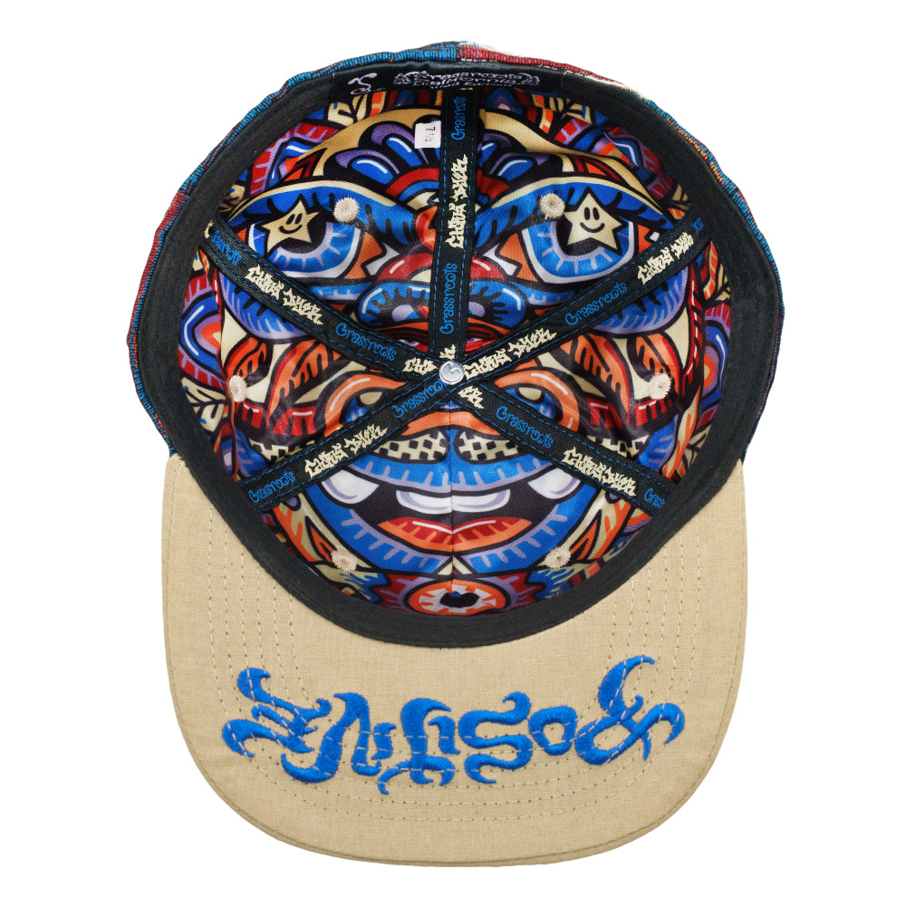 Chris Dyer China Cat Sunflower Blue Fitted Hat